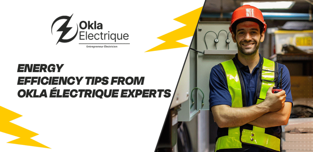 Energy Efficiency Tips from Okla Électrique Experts 5 Energy Efficiency Tips from Okla Electrique Experts